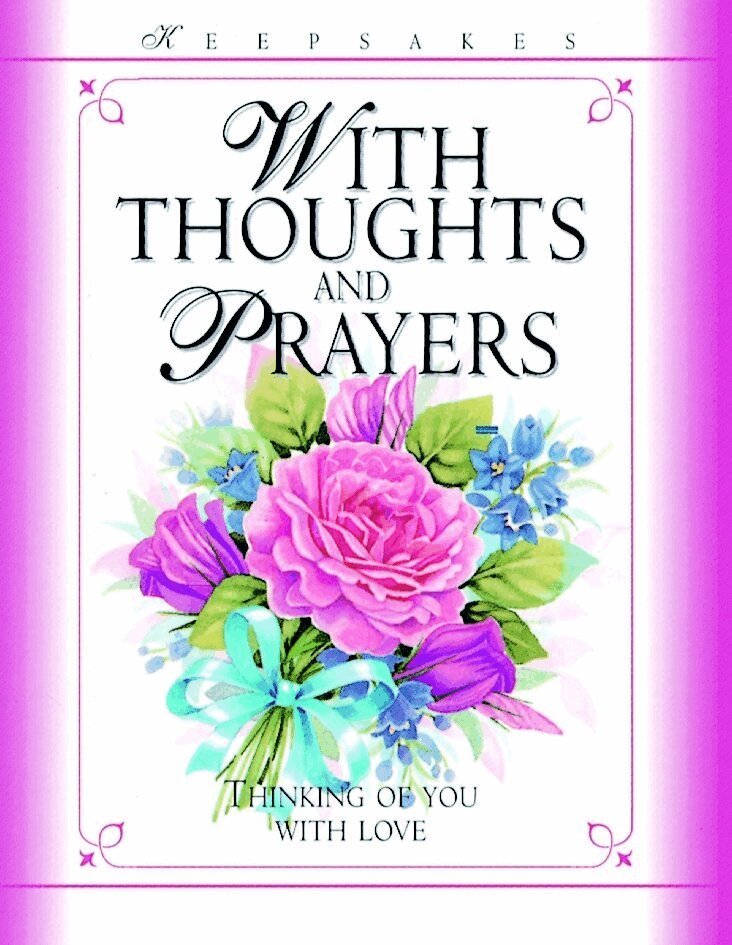 Lynne Robinson - With Thoughts & Prayers, Inbunden. Tillgänglighet: Tillfälligt slut