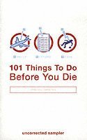 Richard Horne - 101 Things to Do Before You Die, Häftad