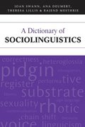 Dictionary of Sociolinguistics