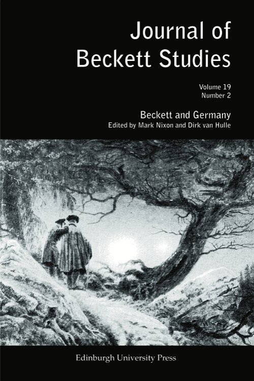 Mark Nixon, Dirk Van Hulle - Beckett and Germany, Häftad