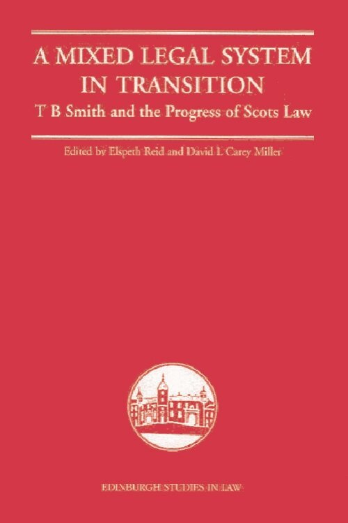 Elspeth Reid, David Carey Miller - Mixed Legal System in Transition, E-bok