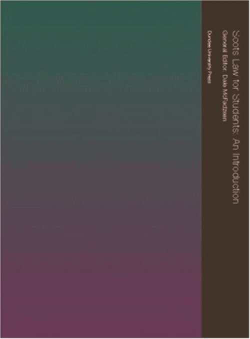 Dale McFadzean - Scots Law for Students, E-bok