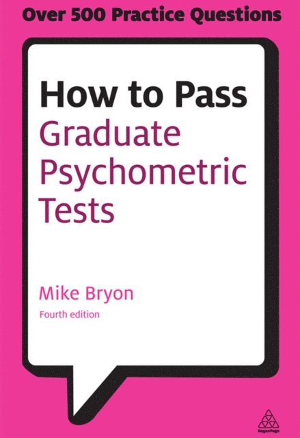 Mike Bryon - How to Pass Graduate Psychometric Tests, E-bok