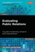 Evaluating Public Relations