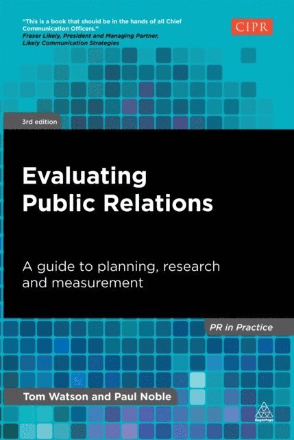Tom Watson, Paul Noble - Evaluating Public Relations, E-bok