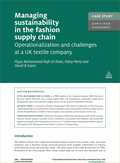 Case Study: Managing Sustainability in the Fashion Supply Chain