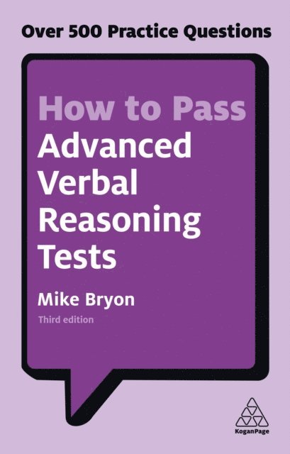 Mike Bryon - How to Pass Advanced Verbal Reasoning Tests, E-bok