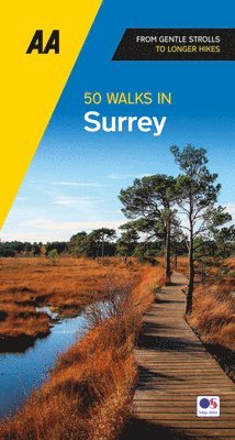 Aa Publishing - 50 Walks in Surrey, Häftad