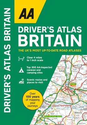 Aa Publishing - Drivers' Atlas Britain, Häftad