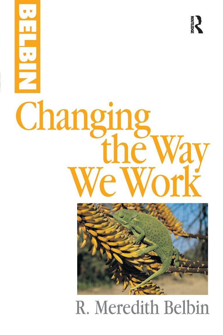 R Meredith Belbin - Changing the Way We Work, Häftad