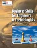 Business Skills for Engineers and Technologists