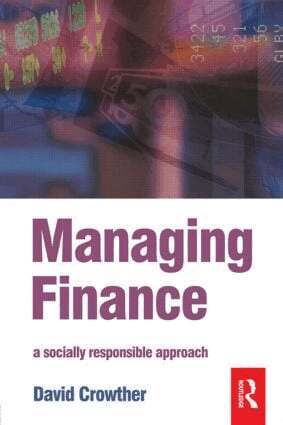 D. Crowther - Managing Finance, Häftad