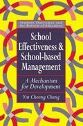 School Effectiveness And School-Based Management