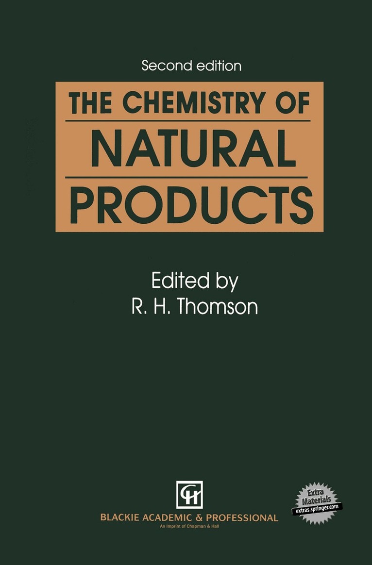 R.H. Thomson - Chemistry of Natural Products, Inbunden