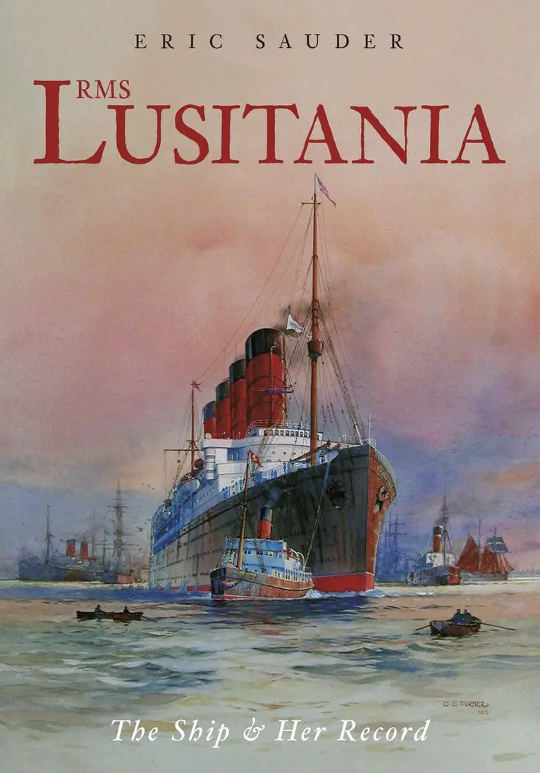 Eric Sauder - RMS Lusitania, Häftad. Tillgänglighet: Tillfälligt slut