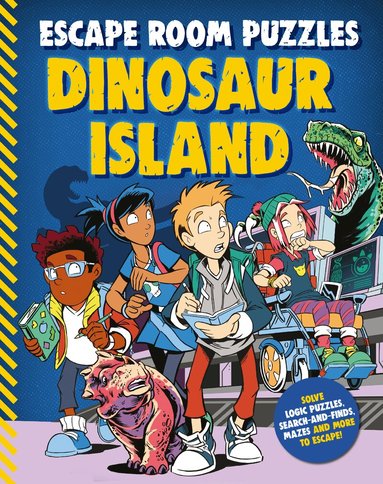 Kingfisher - Escape Room Puzzles: Dinosaur Island, Häftad