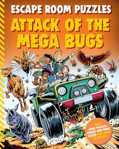 Kingfisher - Escape Room Puzzles: Attack of the Mega Bugs, Häftad