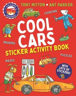 Tony Mitton - Amazing Machines Cool Cars Activity Book, Häftad