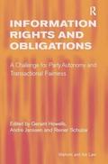 Information Rights and Obligations