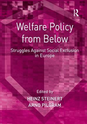 Arno Pilgram, Heinz Steinert - Welfare Policy from Below, Häftad