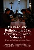 Welfare and Religion in 21st Century Europe