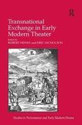 Transnational Exchange in Early Modern Theater