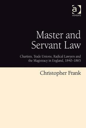 Christopher Frank - Master and Servant Law, Inbunden. Tillgänglighet: Lägg i varukorg