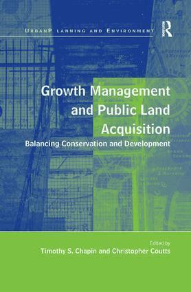 Christopher Coutts, Timothy S. Chapin - Growth Management and Public Land Acquisition, Inbunden. Tillgänglighet: Lägg i varukorg