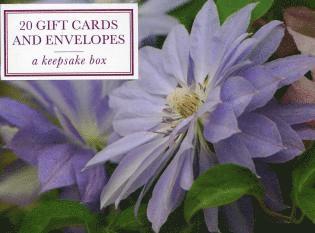 Peony Press - Tin Box of 20 Gift Cards and Envelopes: Clematis, Övrigt. Tillgänglighet: Lägg i varukorg