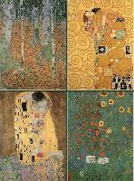 Set of Four Magnetic Notepads: KLIMT, Häftad