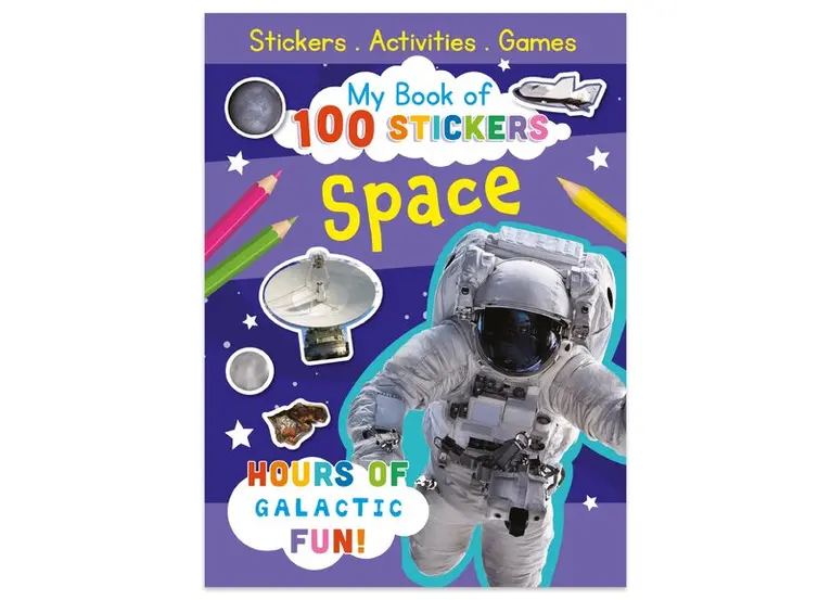 My Book of 100 Stickers: Space, Häftad. Tillgänglighet: Lägg i varukorg