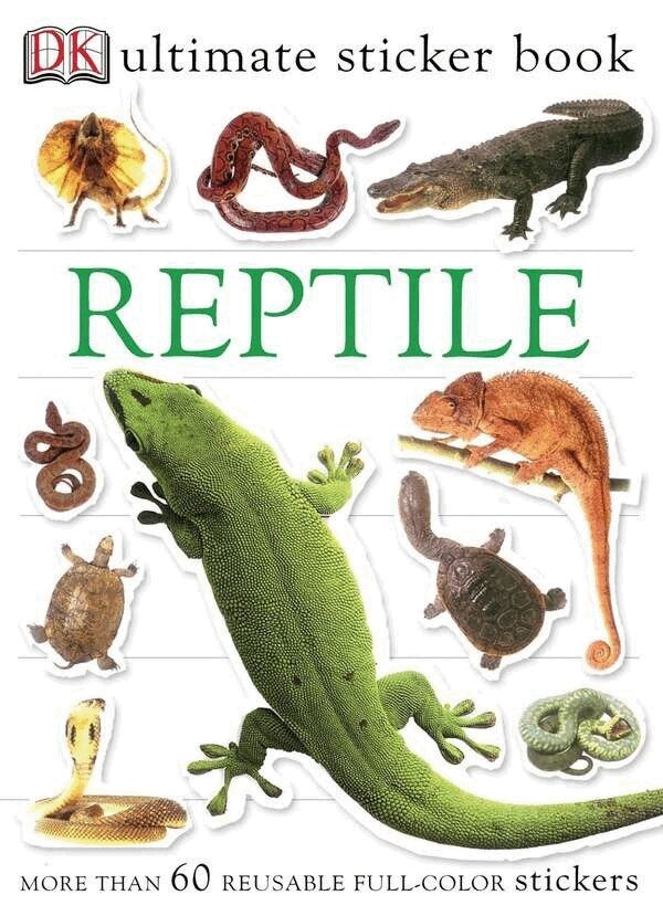 DK - Ultimate Sticker Book: Reptile, Häftad
