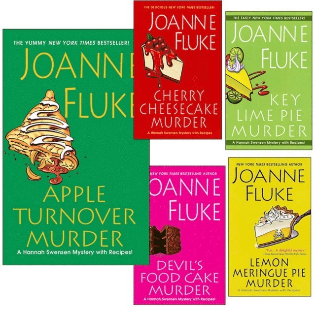 Joanne Fluke - Apple Turnover Murder Bundle with Key Lime Pie Murder, Cherry Cheesecake Murder, and Lemon Meringue Pie Murder, E-bok