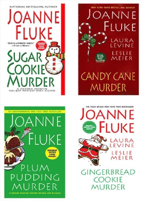 Leslie Meier, Laura Levine, Joanne Fluke - Joanne Fluke Christmas Bundle: Sugar Cookie Murder, Candy Cane Murder, Plum Pudding Murder, & Gingerbread Cookie Murder, E-bok