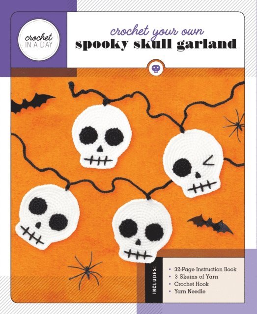 Kati Gálusz - Crochet Your Own Spooky Skull Garland, E-bok