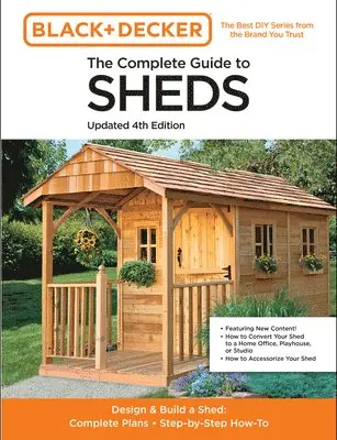 Editors of Cool Springs Press - Complete Guide to Sheds Updated 4th Edition, Häftad