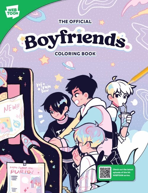 refrainbow, WEBTOON Entertainment, Walter Foster Creative Team - Official Boyfriends. Coloring Book, Häftad