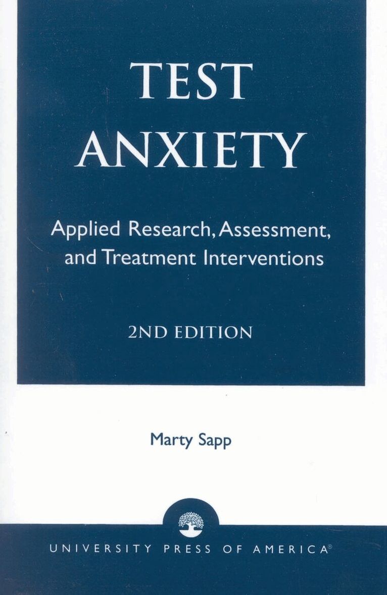Marty Sapp - Test Anxiety, Häftad. Tillgänglighet: Lägg i varukorg