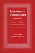 Introduction To Theological Research
