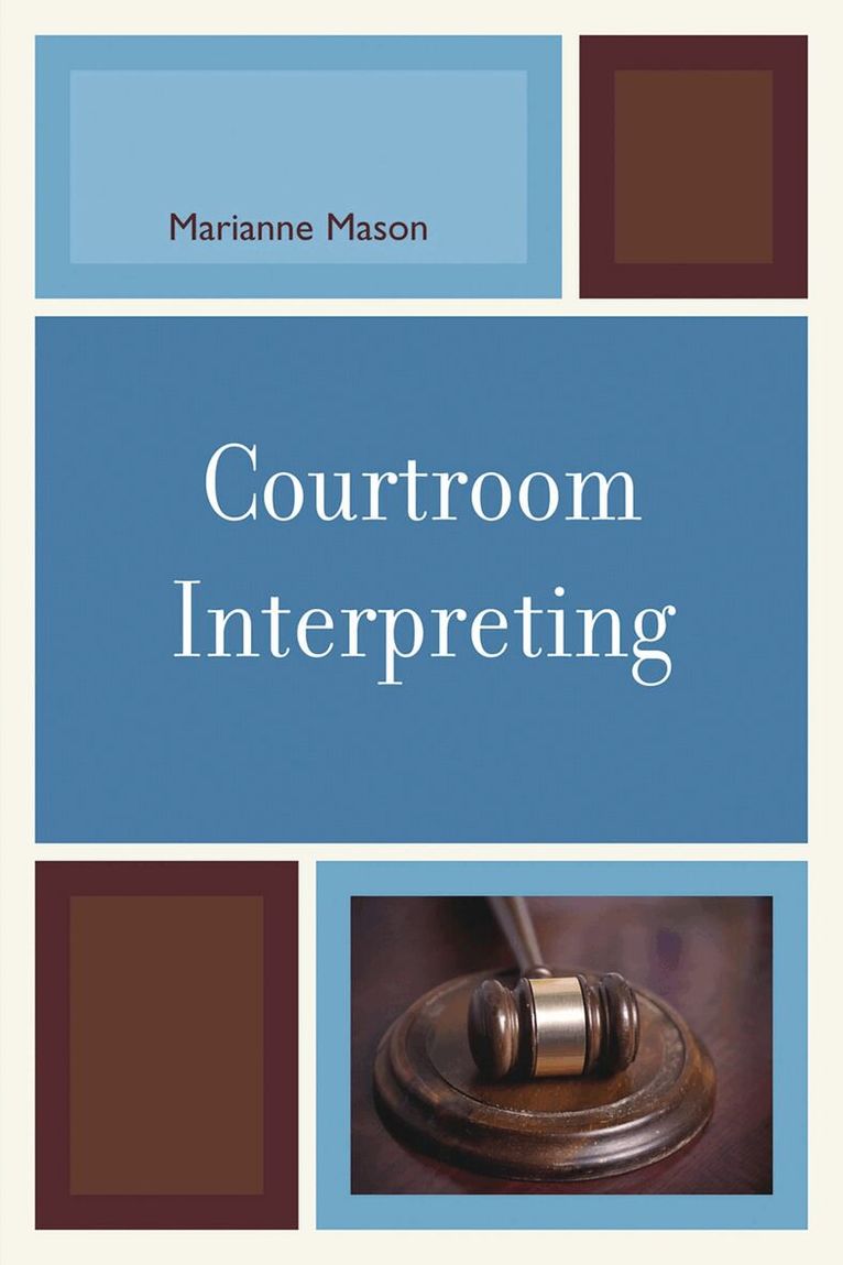 Marianne Mason - Courtroom Interpreting, Häftad