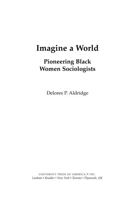 Delores P. Aldridge - Imagine a World, E-bok. Tillgänglighet: Lägg i varukorg
