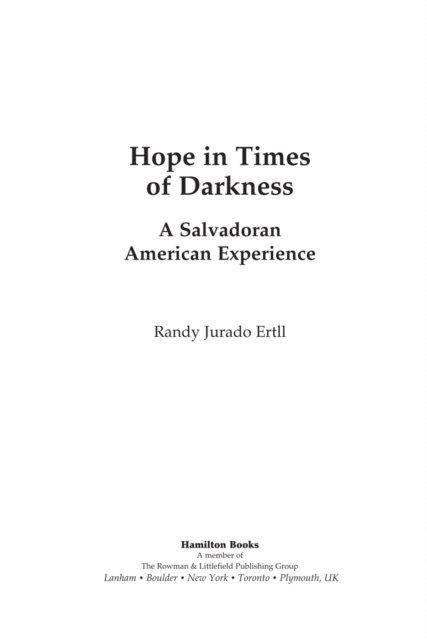 Randy Jurado Ertll - Hope in Times of Darkness, E-bok. Tillgänglighet: Lägg i varukorg