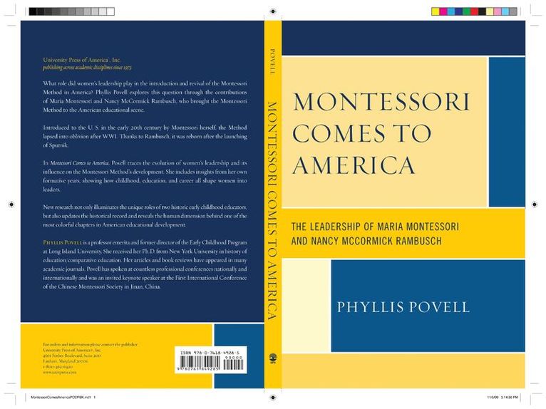 Montessori Comes to America