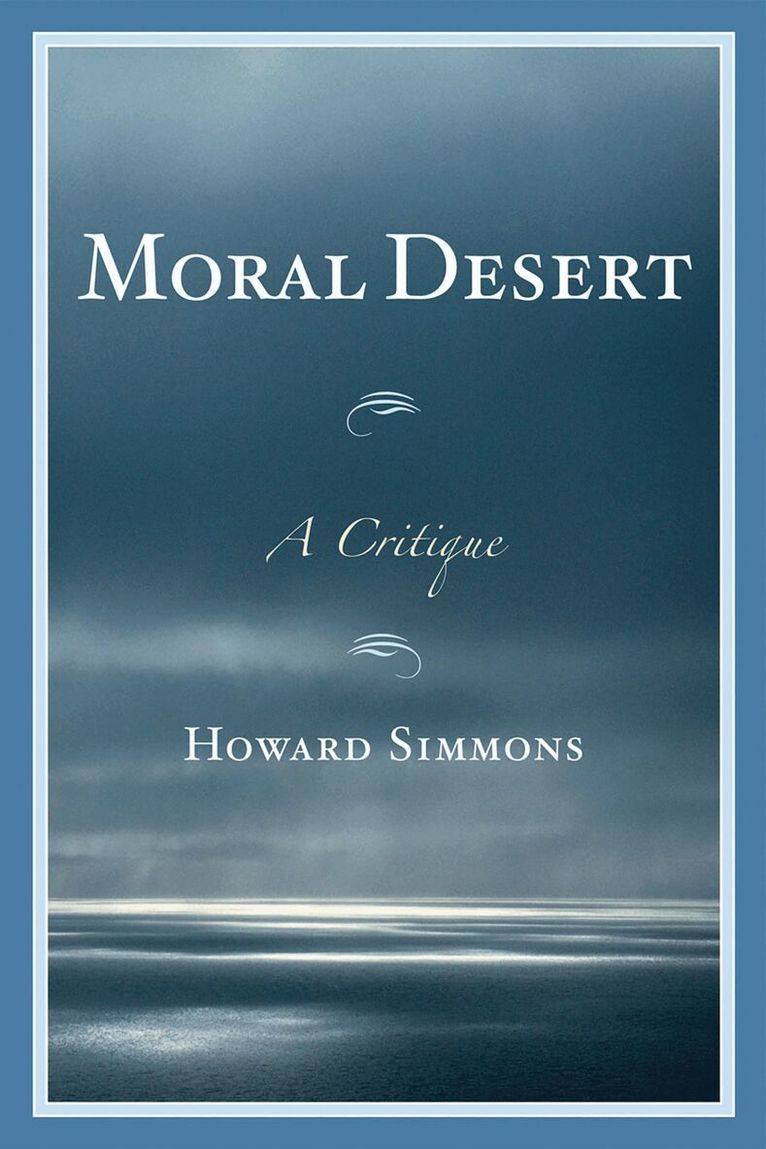 Howard Simmons - Moral Desert, Häftad. Tillgänglighet: Lägg i varukorg
