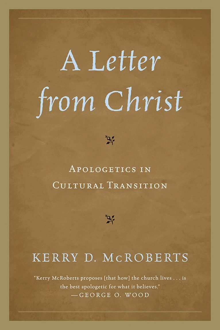 Kerry D. McRoberts - Letter from Christ, Häftad