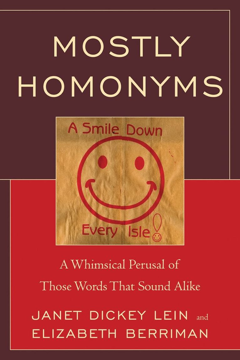 Mostly Homonyms