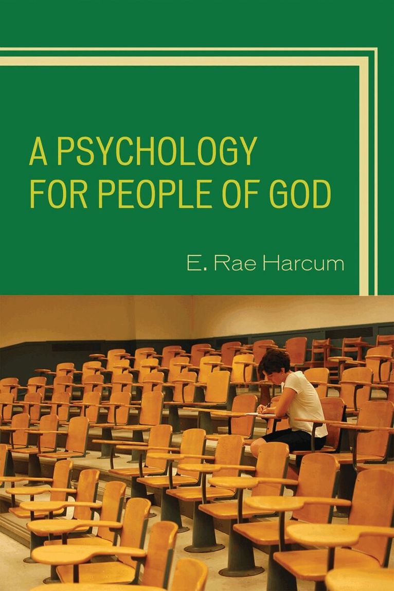 E. Rae Harcum - Psychology for People of God, Häftad. Tillgänglighet: Lägg i varukorg
