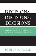 Decisions, Decisions, Decisions