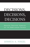 Decisions, Decisions, Decisions