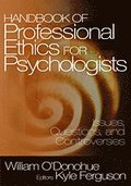 Handbook of Professional Ethics for Psychologists